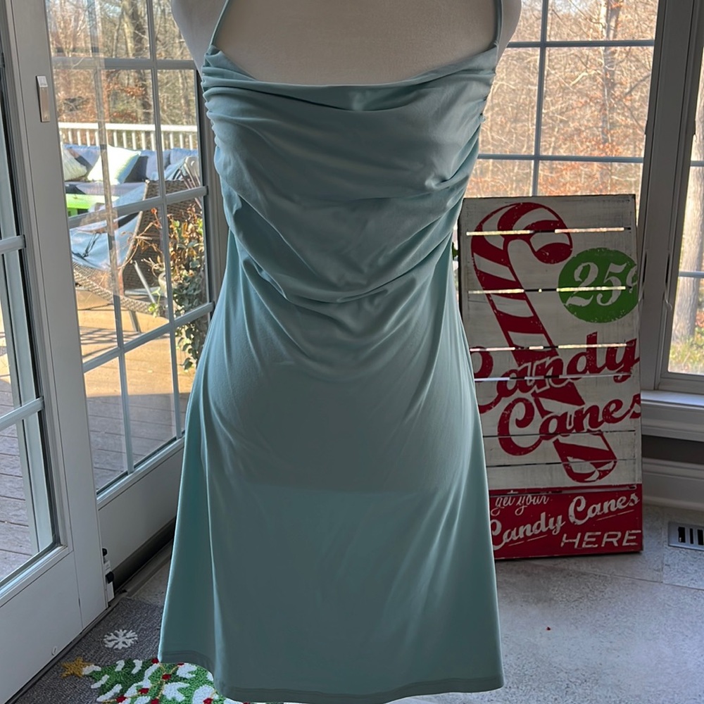 Susana Monaco dress, light blue, size S